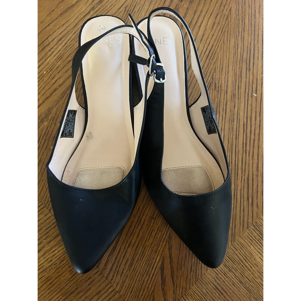 Jones of New York Slingback Blue Sandals-W 9.5